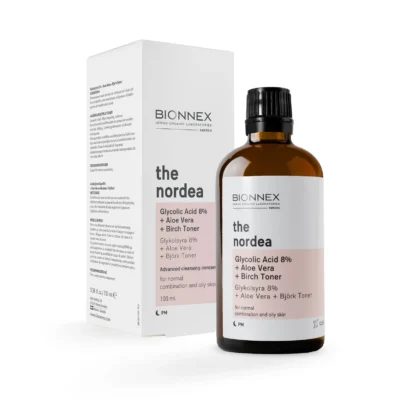 BIONNEX the nordea , ACIDE GLYCOLIQUE 8% + ALOE VERA + BIRCH TONIQUE
