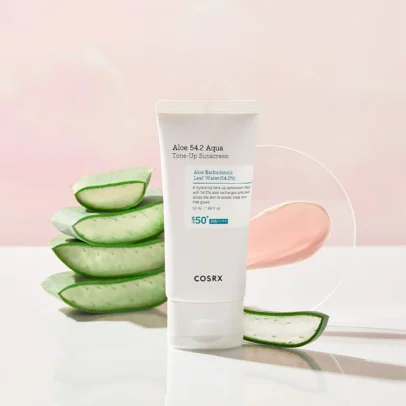 Cosrx Aloe 54.2 Aqua Tone-Up Sunscreen Spf 50+ Pa++++ 50ml